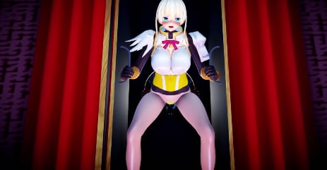 MMD-素晴 极品巨乳人妻被爆操内射 高潮狂喷不止